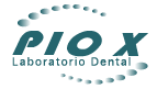 PIO X | Laboratorio Dental Logo